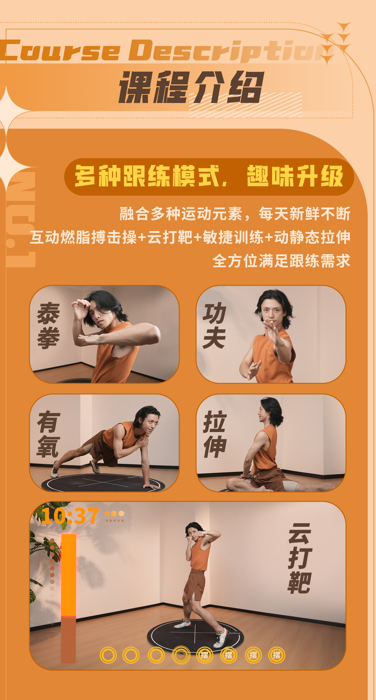 【上新5折】范李猿：21天零基础居家减脂搏击操