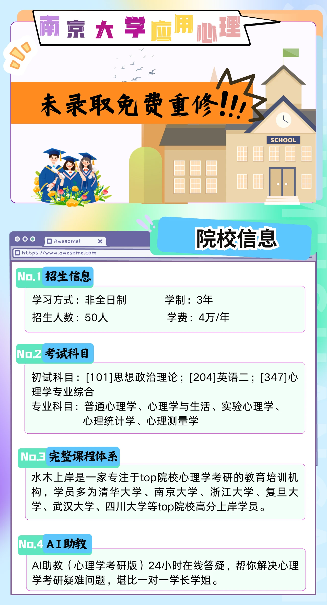 2026心理学考研南京大学347专硕_哔哩哔哩_bilibili
