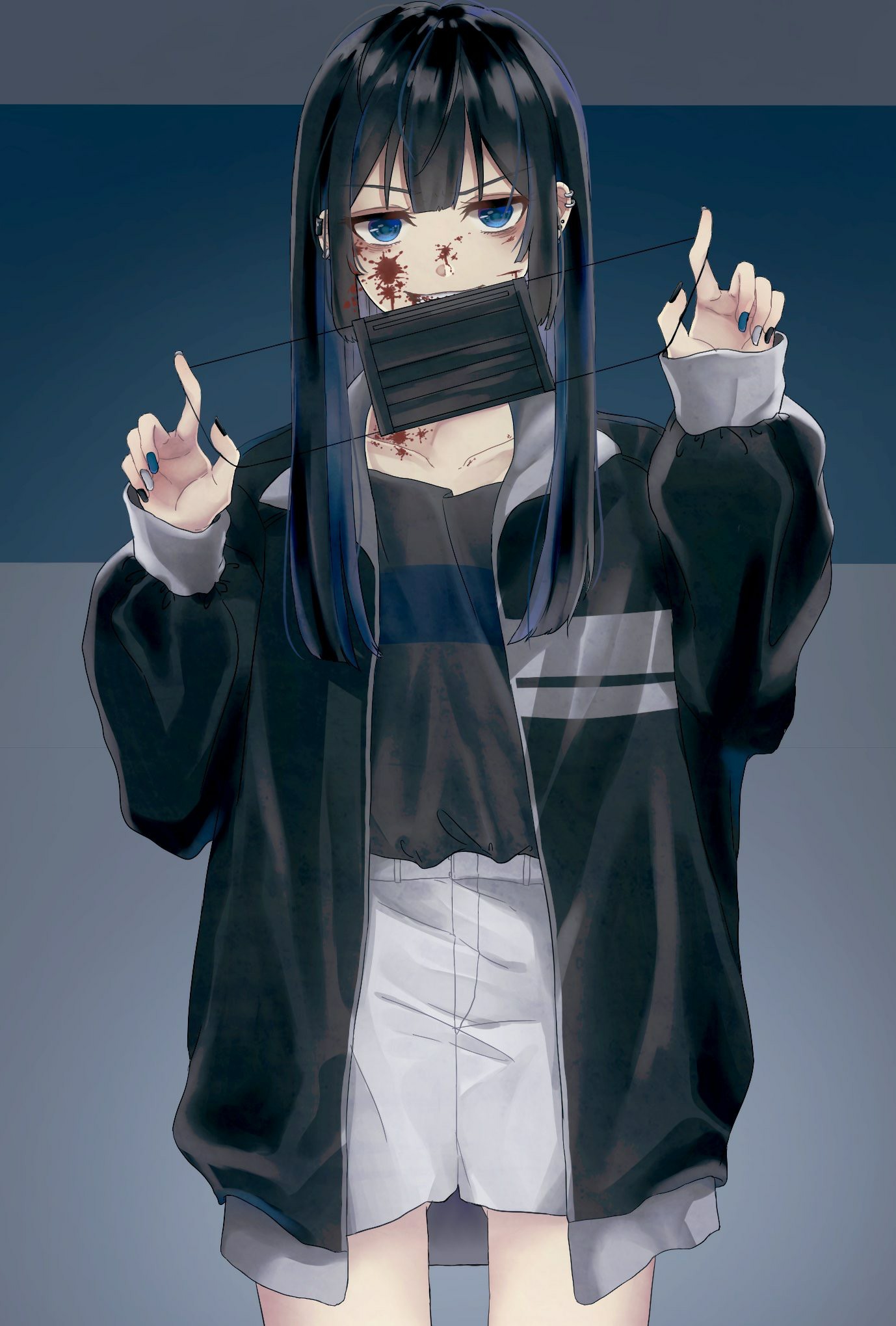 暗黑系  #动漫壁纸