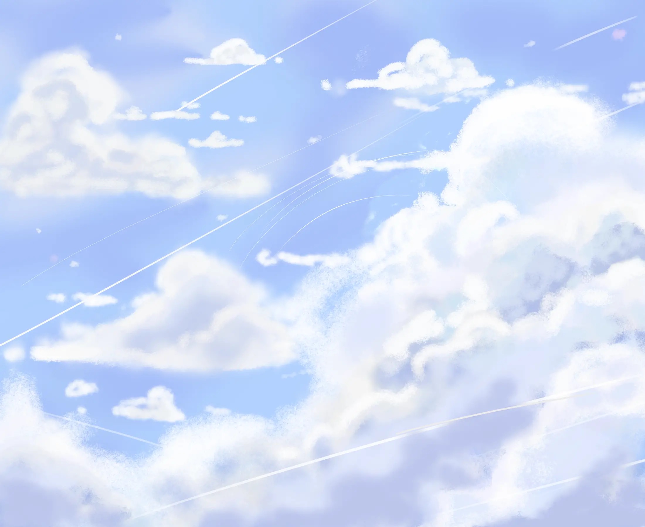 摸云太爽啦#绘画##云##指绘