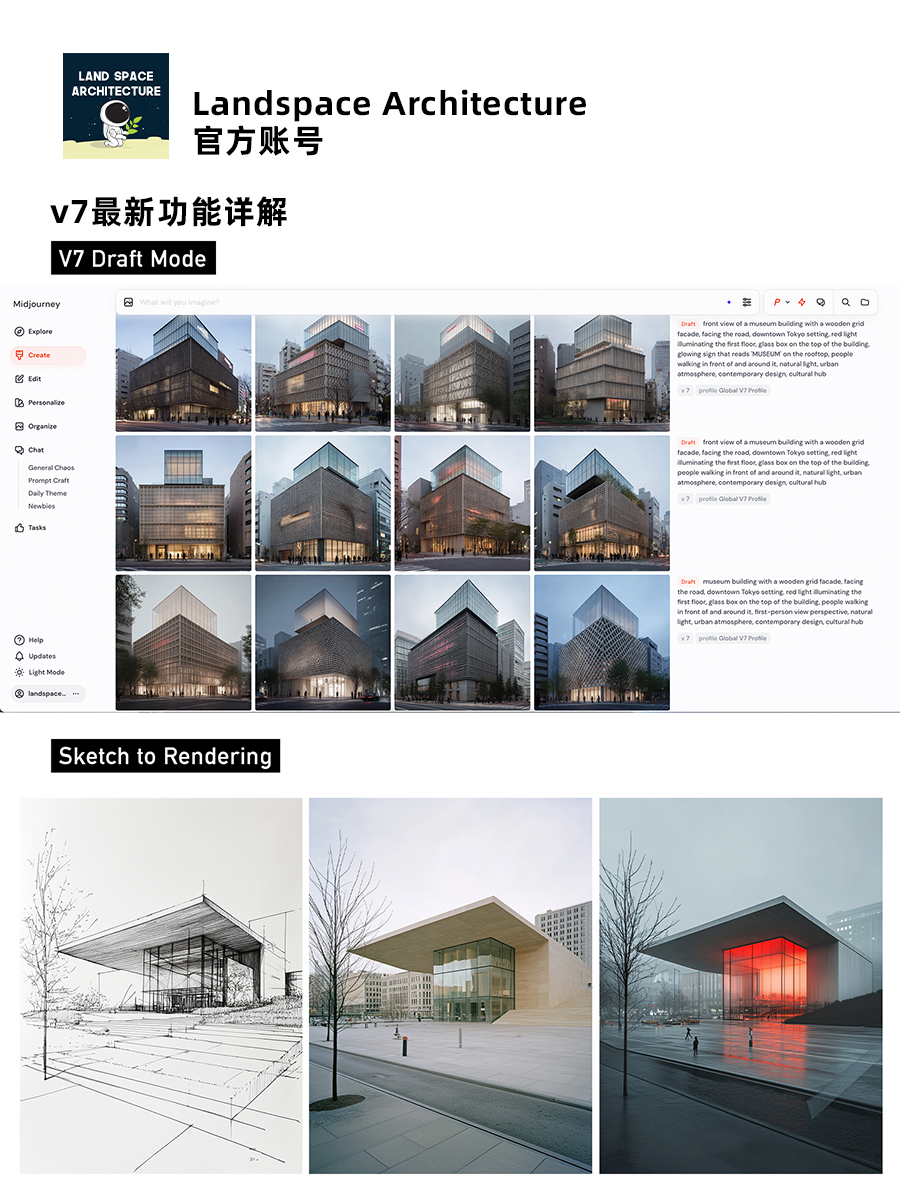 Midjourney建筑、景观、室内设计教程_哔哩哔哩_bilibili