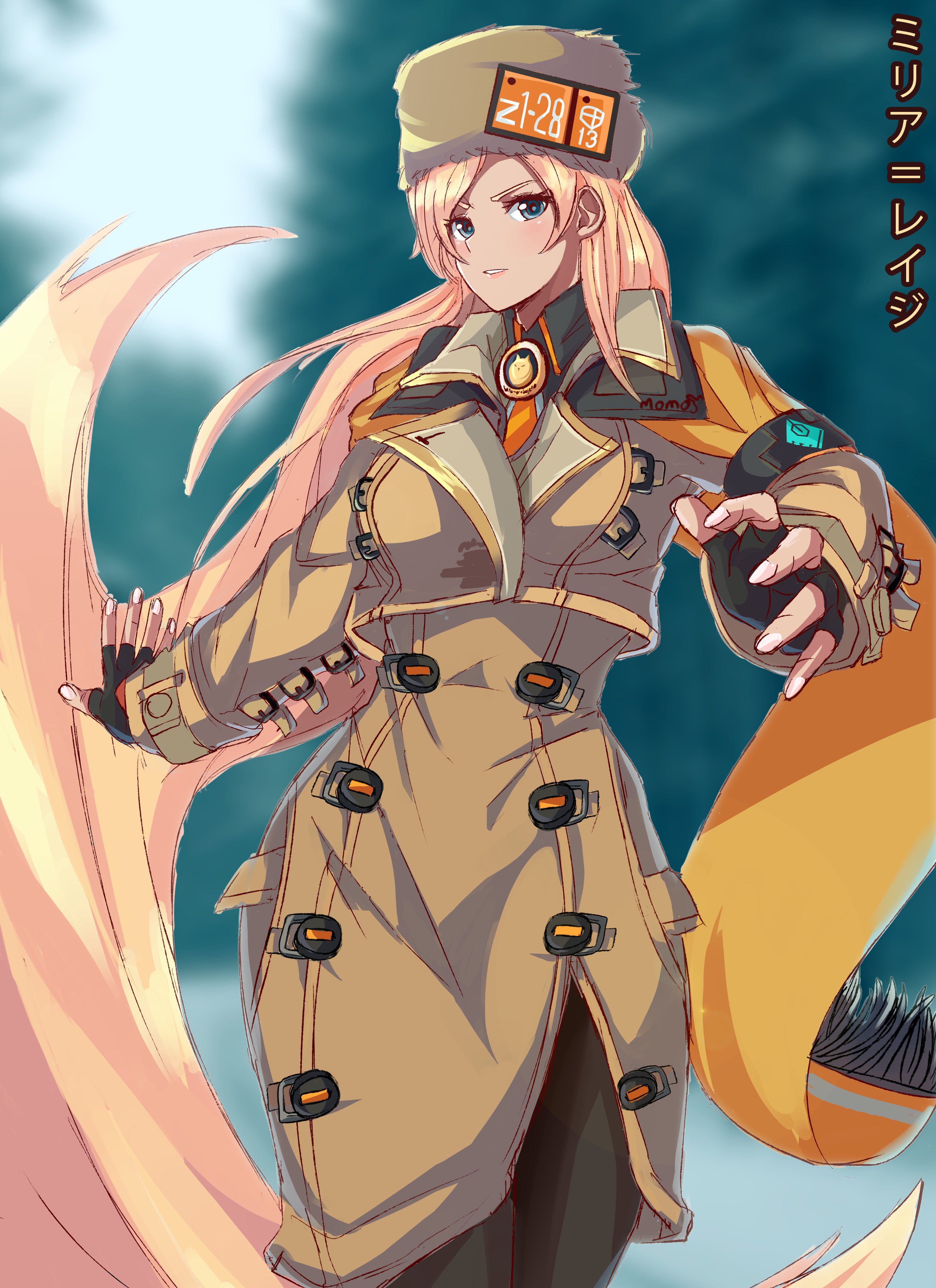 罪恶装备:奋战] millia rage/米莉亚·雷杰  所属:guiltygear: strive