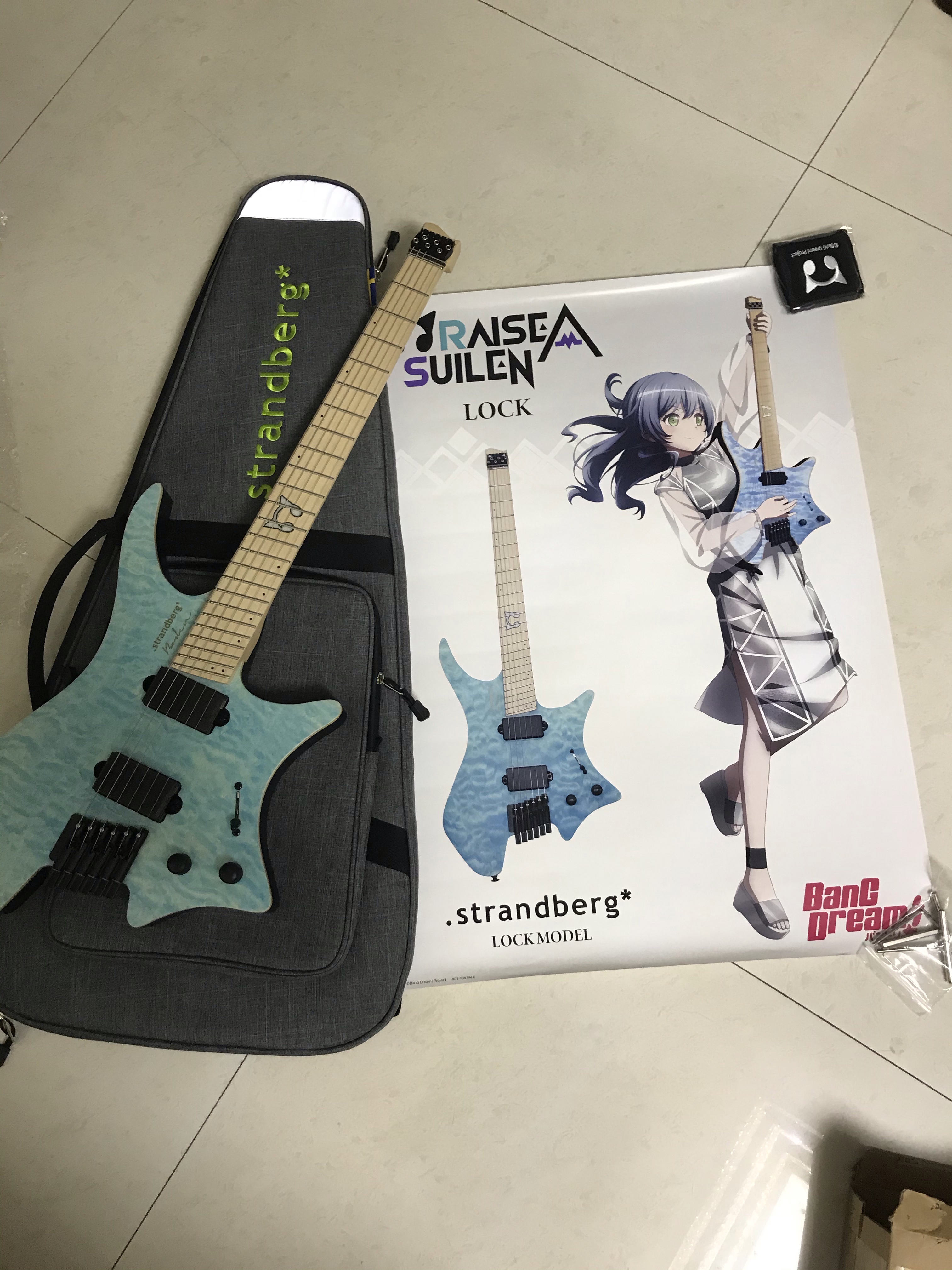 将开始学习电吉他 #朝日六花##raise a suilen##strandberg##bang