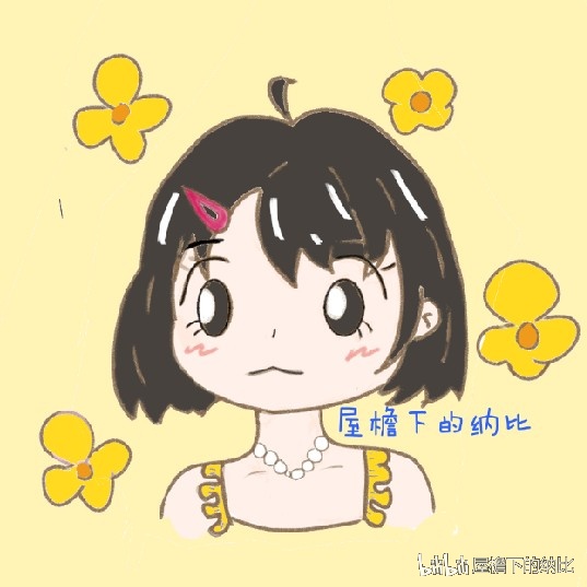 给自己画了个头像,我可太棒了[鼓掌][鼓掌][鼓掌] (第一次用软件画)