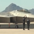 实拍F-22“猛禽”表演“旱地拔葱”起飞升空
