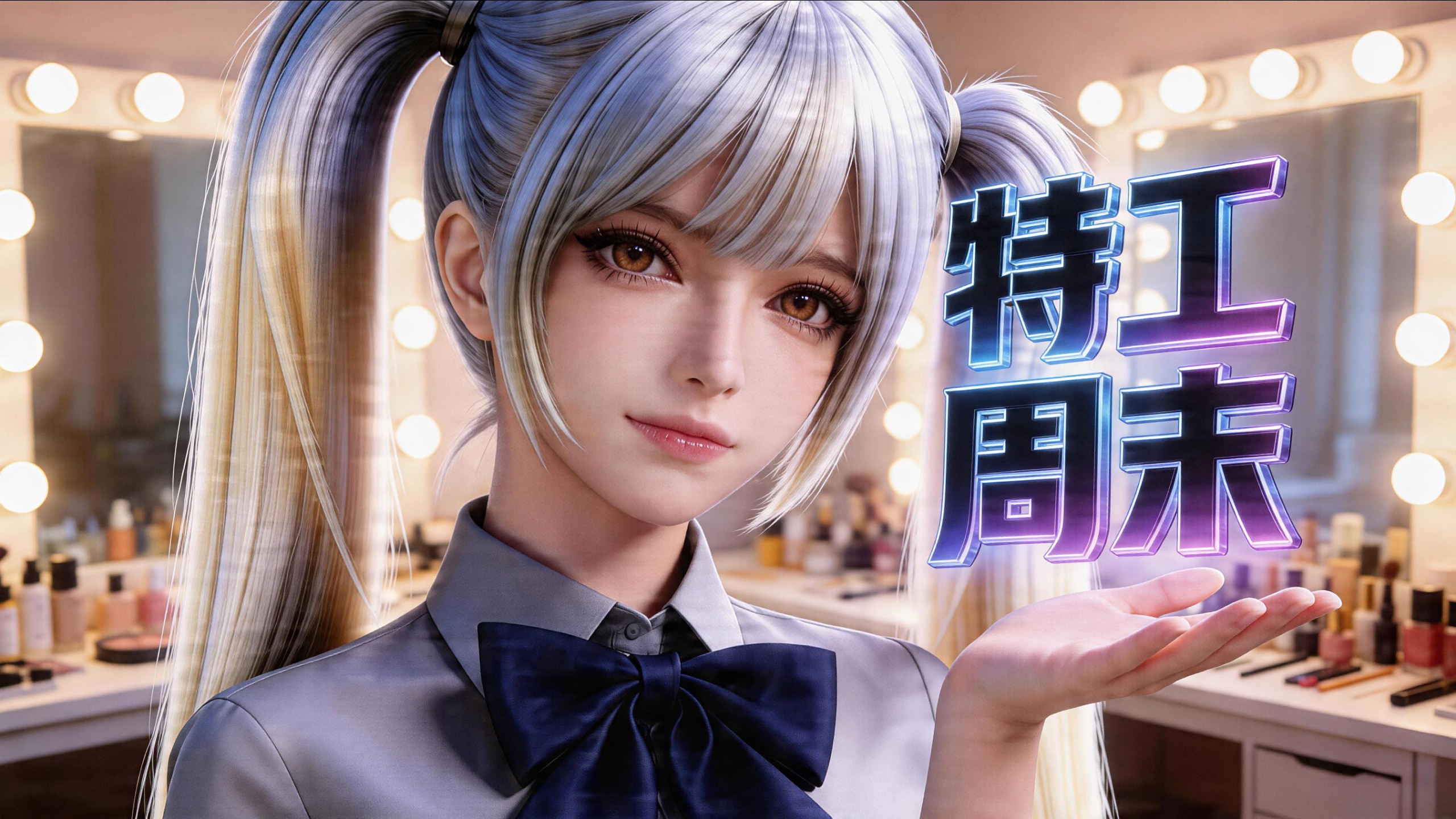 女特工的周末丨我说我是特工都没人信！ 【AI偶像】