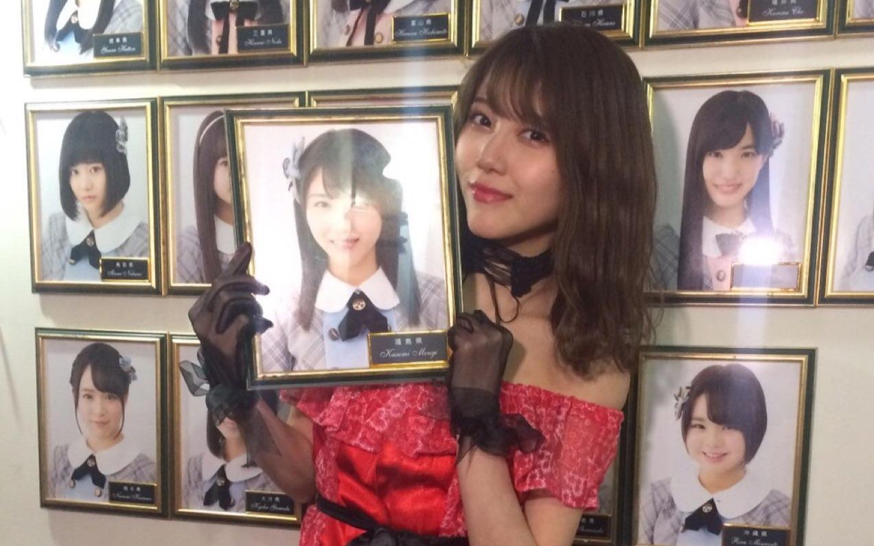【akb】舞木香纯取下剧场的公式照 (チーム8)