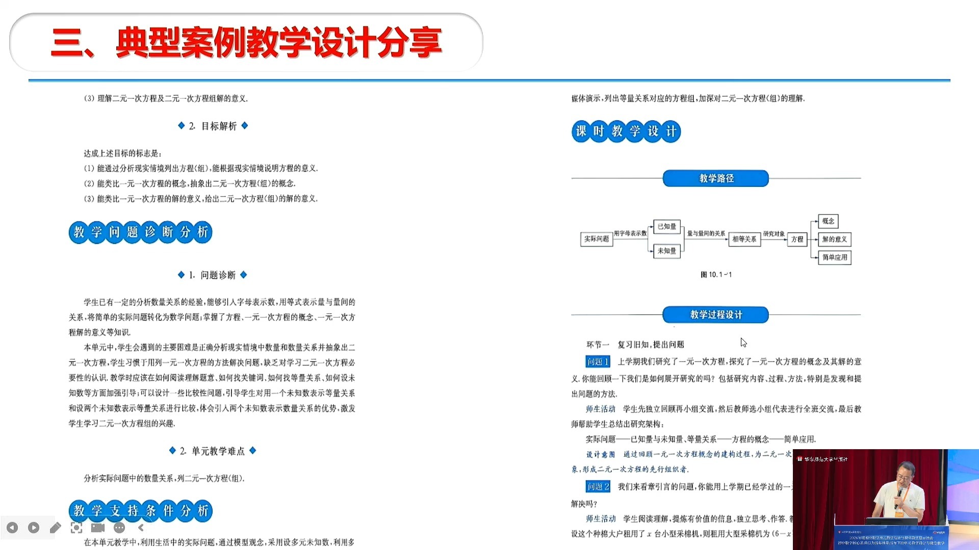 17日下午 2026年度初中数学单元教学设计与课堂教学展示活动