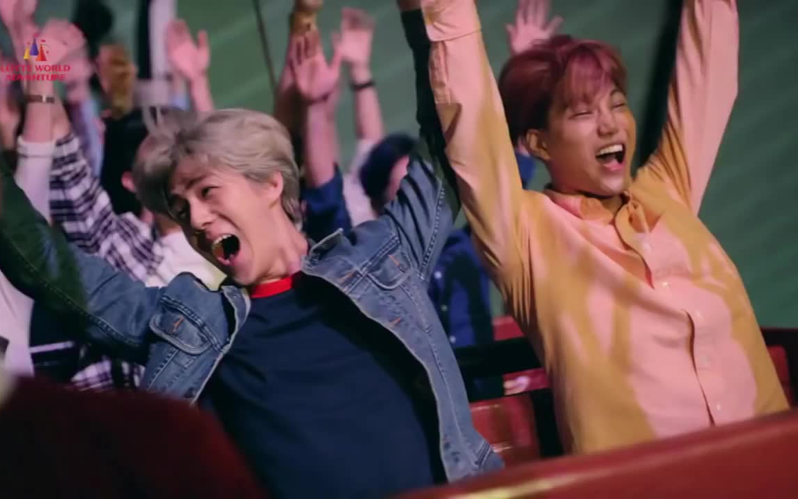 【exo】unfair 和9位男朋友去游乐园玩啦