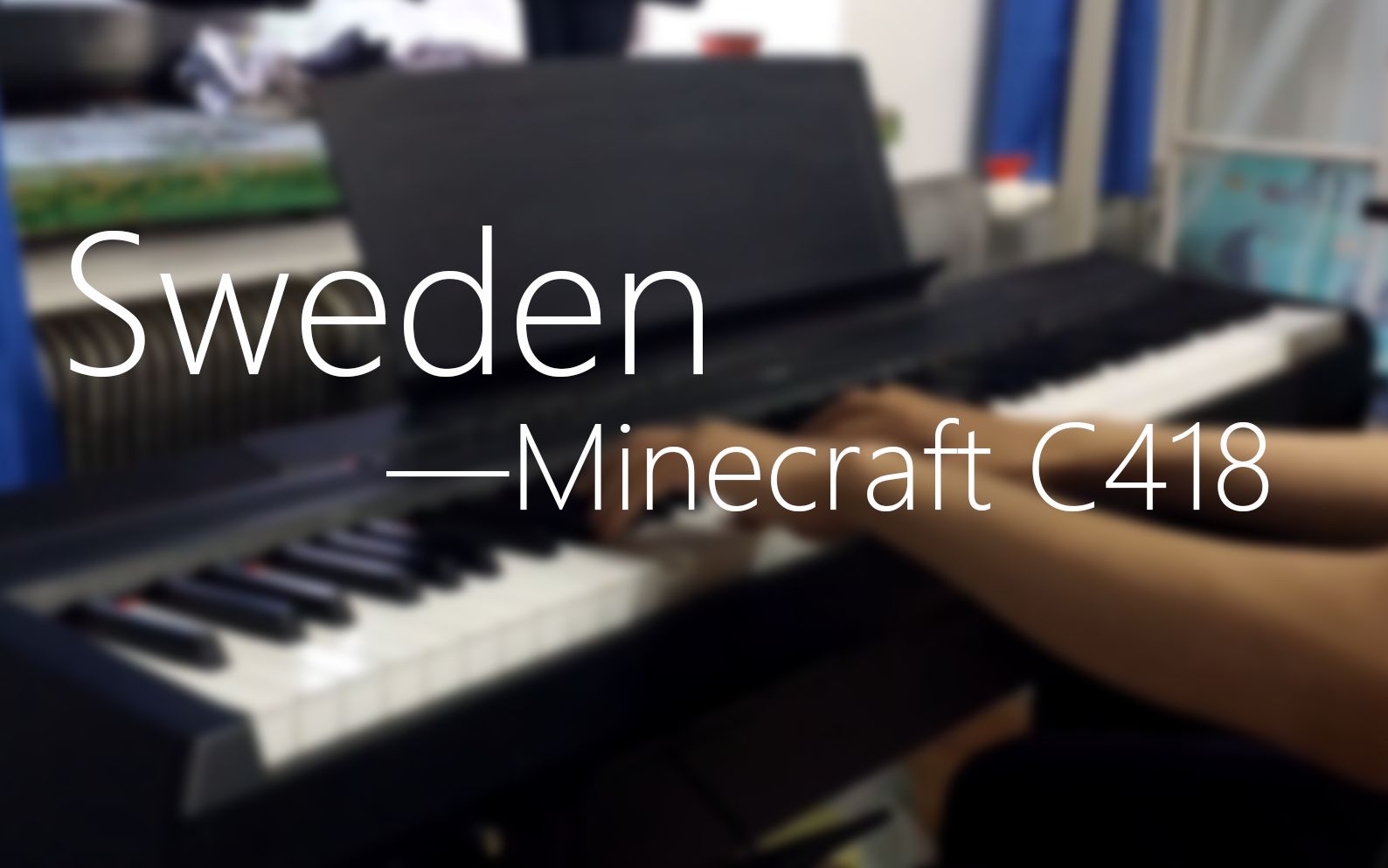 钢琴swedenc418minecraft