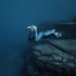 深海潜游 惊人的肺活量 极限运动