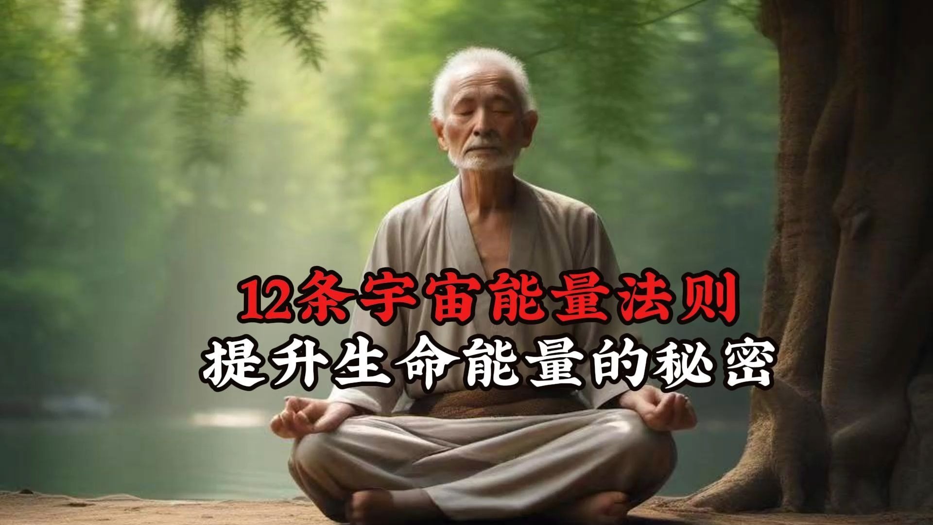 有缘人才能听懂，宇宙的12条能量法则，悟透它们，能帮你全方位提升个人能量。