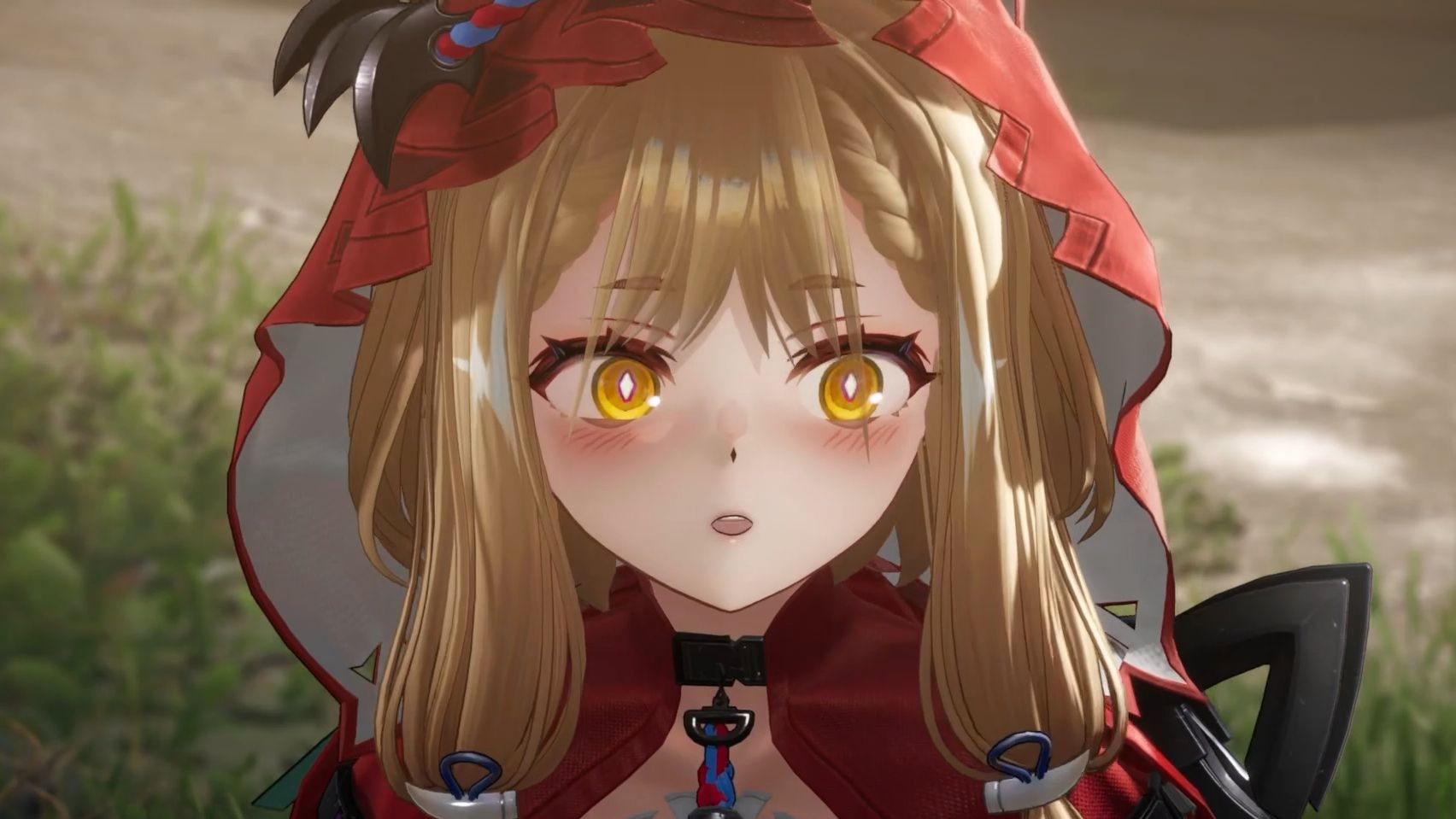 这小狼刚见面就软糯红脸，战斗力一定很低吧