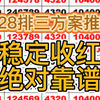 2.28排三推荐，今日排三推荐，每日排列三分享，今日排三预测