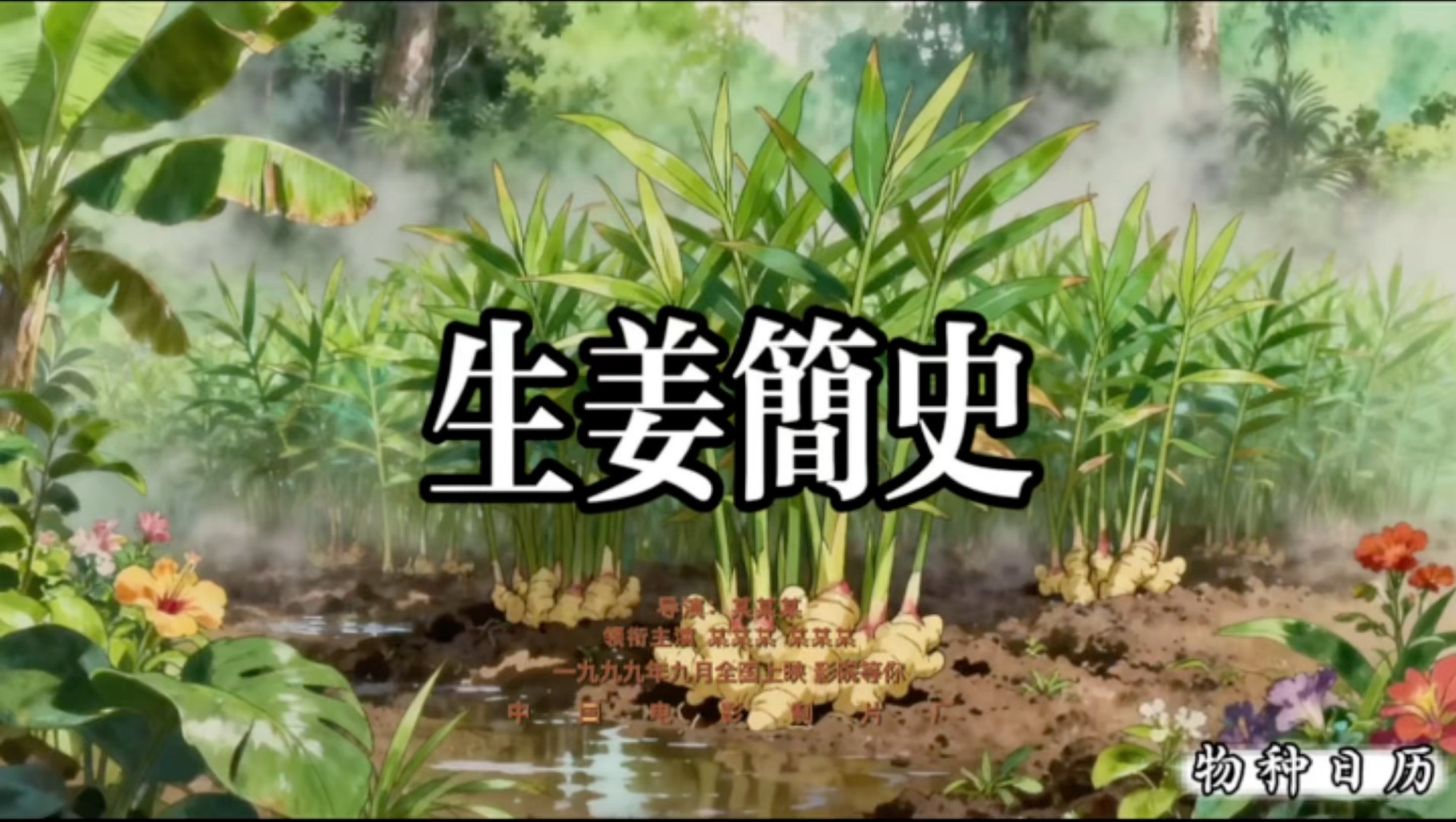 生姜简史#科普 #涨知识 #原创作品 #治愈系 #知识科普