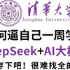 【B站最新】2025最新清华内部版！终于把DeepSeek+AI大模型（LLM）讲清楚了！全程干货讲解，通俗易懂，拿走不谢