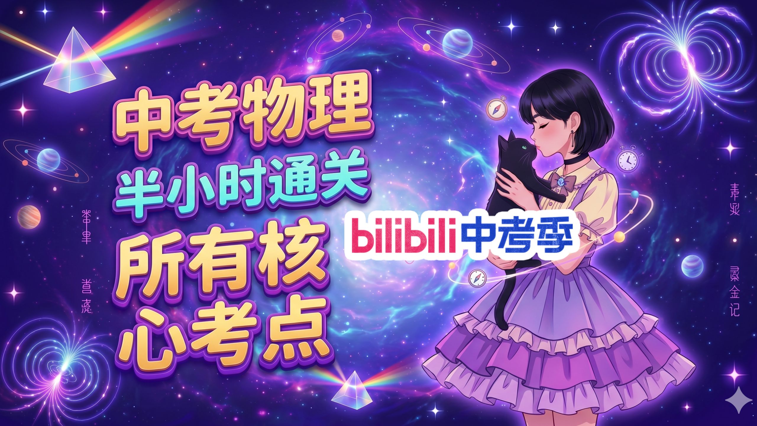 【中考物理】核心考点一遍过，考前最后冲刺！！