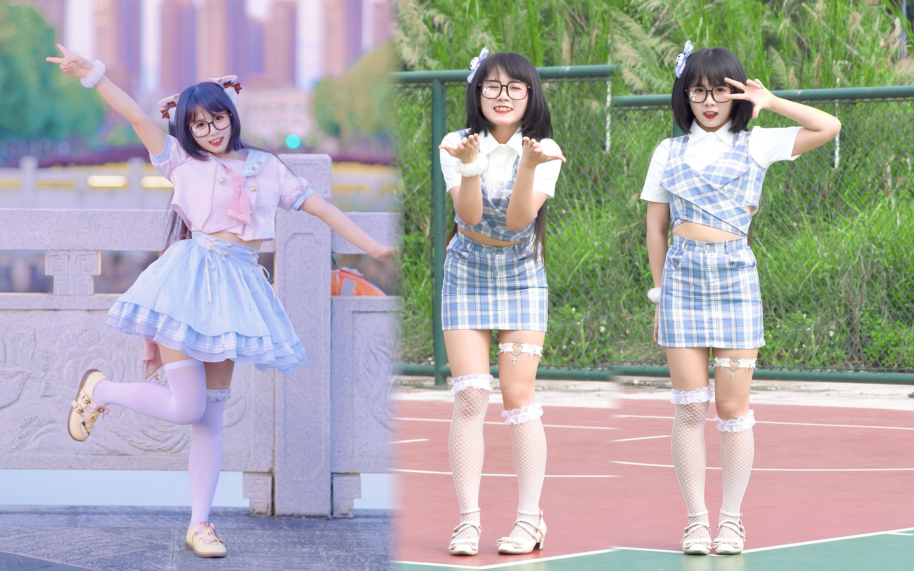 Which of the two styles of short legs do you prefer~ Shining Echo~ [Balls]