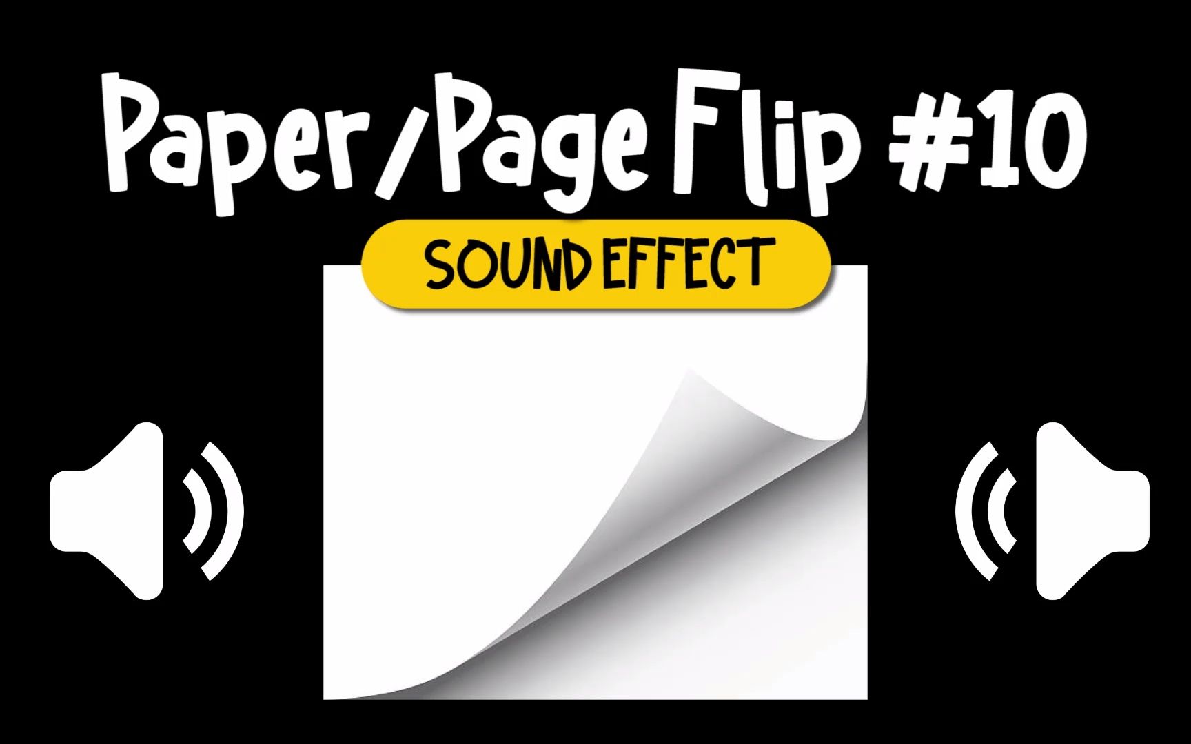 翻页 #10 纸张 书本 音效 (HQ)