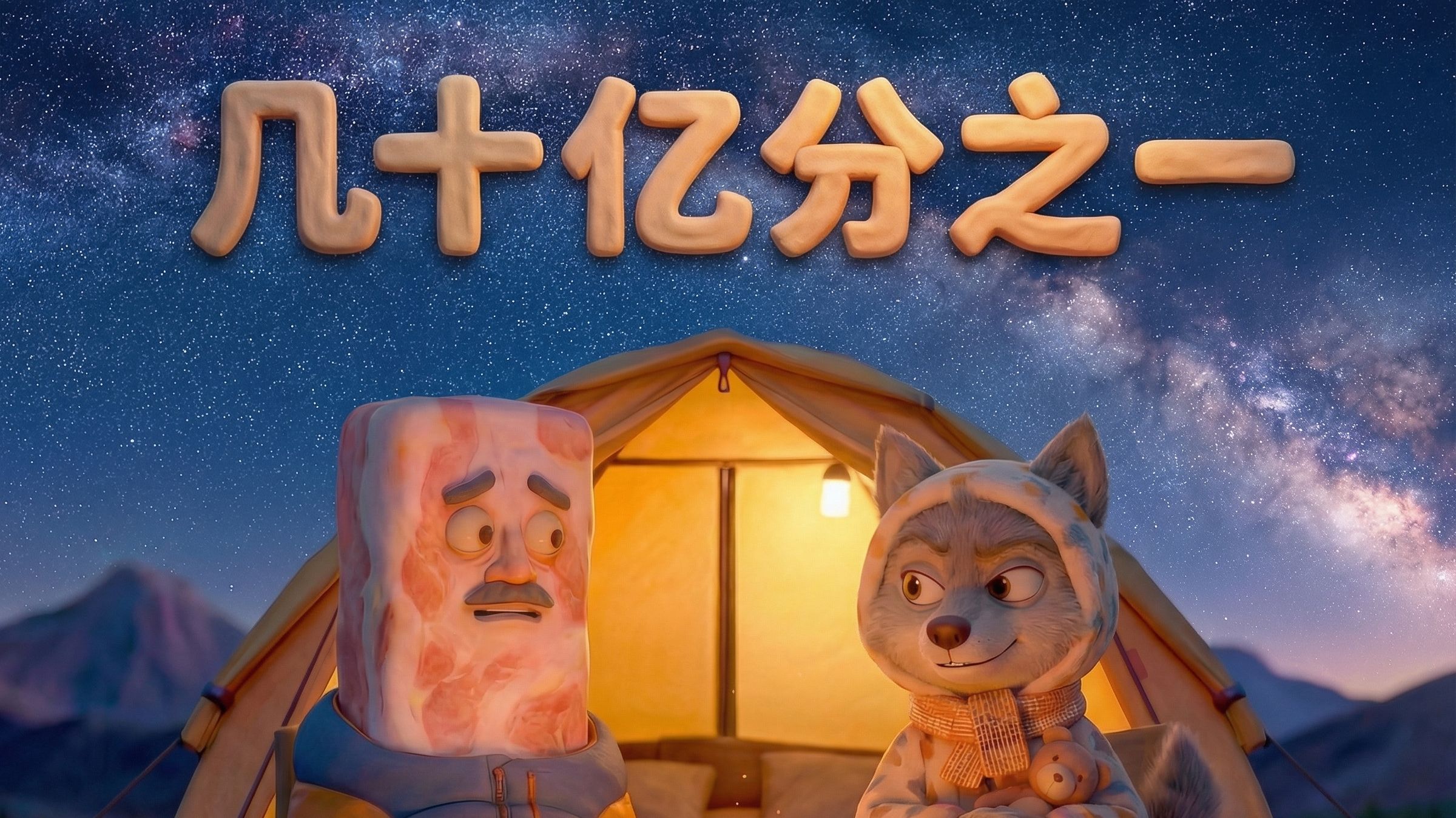 【几十亿分之一】当感性纯度99%的父亲，带上理性纯度99%的女儿去露营【B站AI创作大赛-开放赛道】