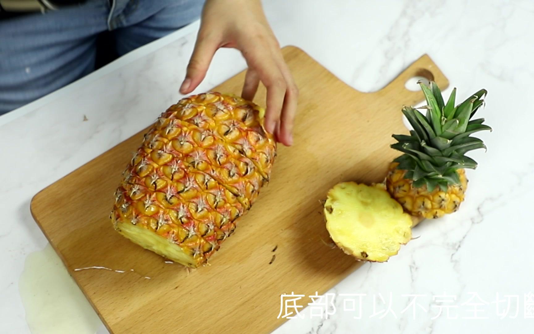 菠萝怎么削皮_苹果绿