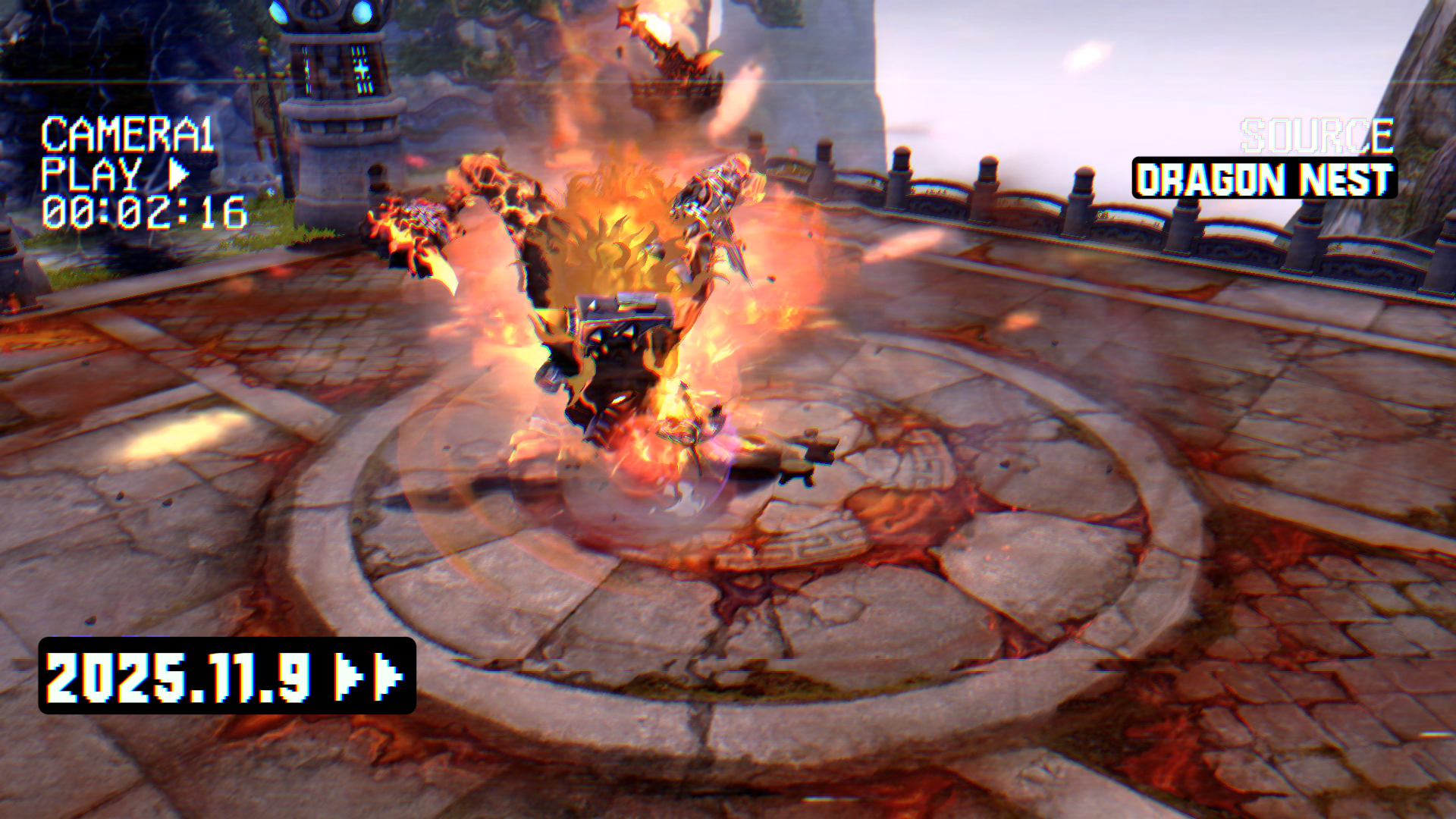 当台风金巢穴变成消防演习现场？《龙之谷》怀旧服提醒您：要安全用火用电哦