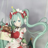 做了一个萌萌哒初音手办