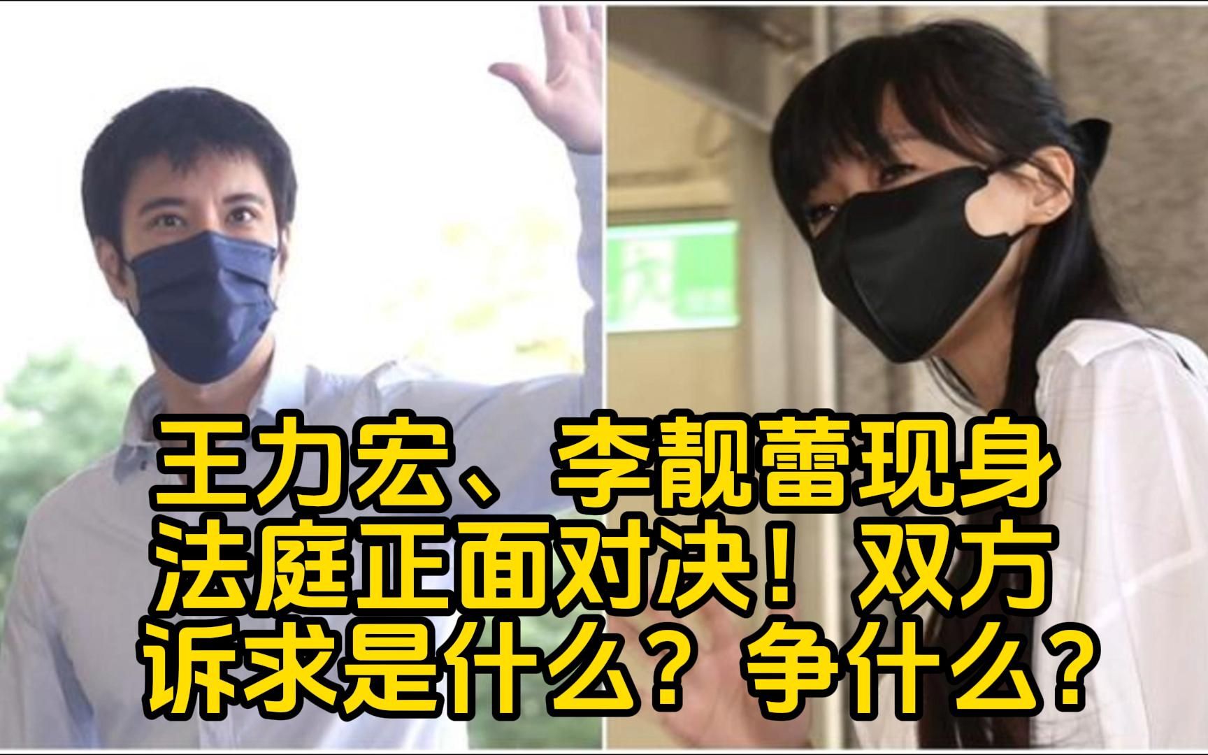 王力宏、李靓蕾现身法庭正面对决!王力宏申请强制执行!双方诉求是什么?争什么?哔哩哔哩bilibili