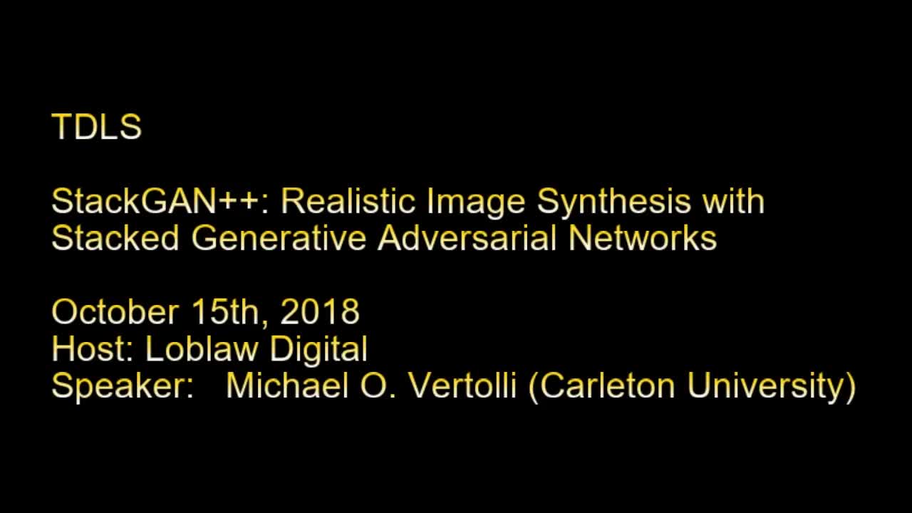 StackGAN++ Realistic Image Synthesis with Stacked Generative Adversarial(英文字幕)哔哩哔哩bilibili