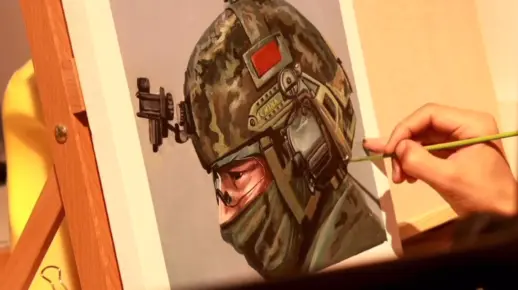 有手就行 手绘特种兵