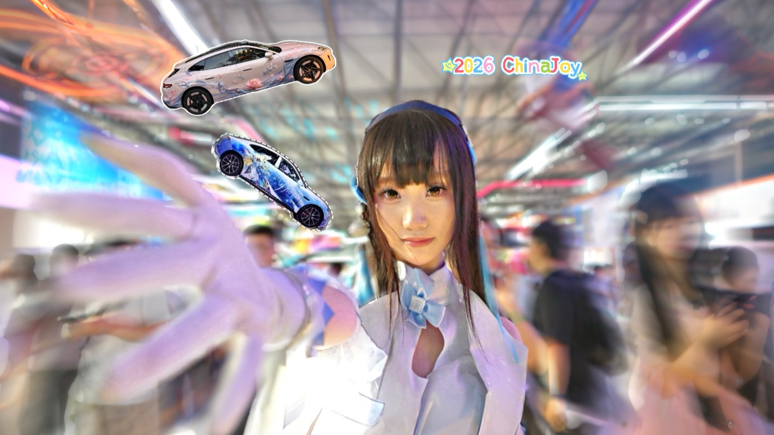 就你叫ChinaJoy啊？18岁高冷女留学生妹妹挑战Cosplay