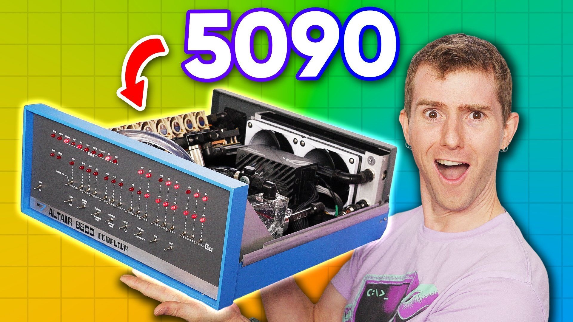 【官方双语】比尔·盖茨出钱请我改装他的第一台电脑 - Altair 8800扮猪吃虎机(赞助)#linus谈科技