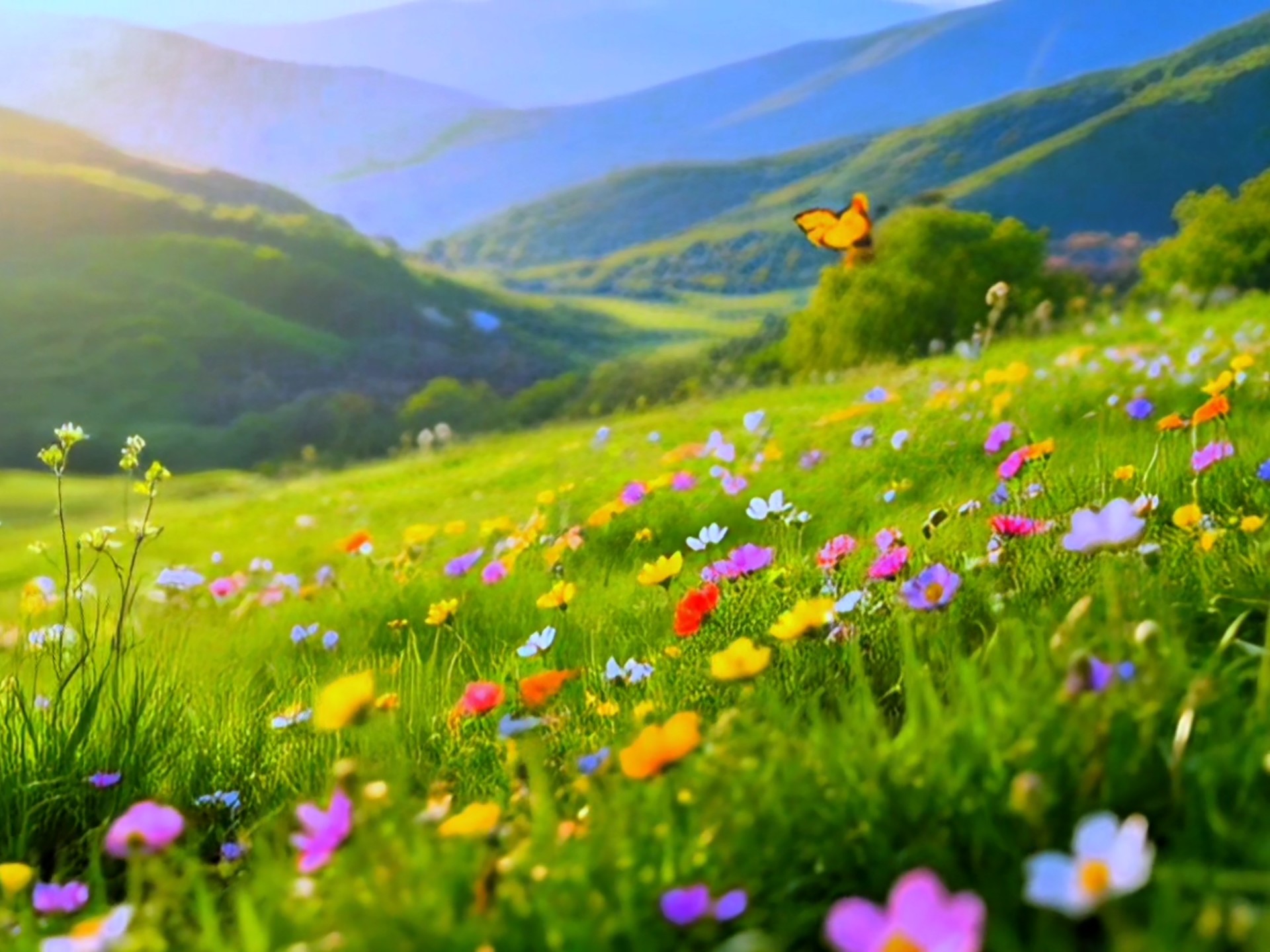 小野花风景素材【无水印】