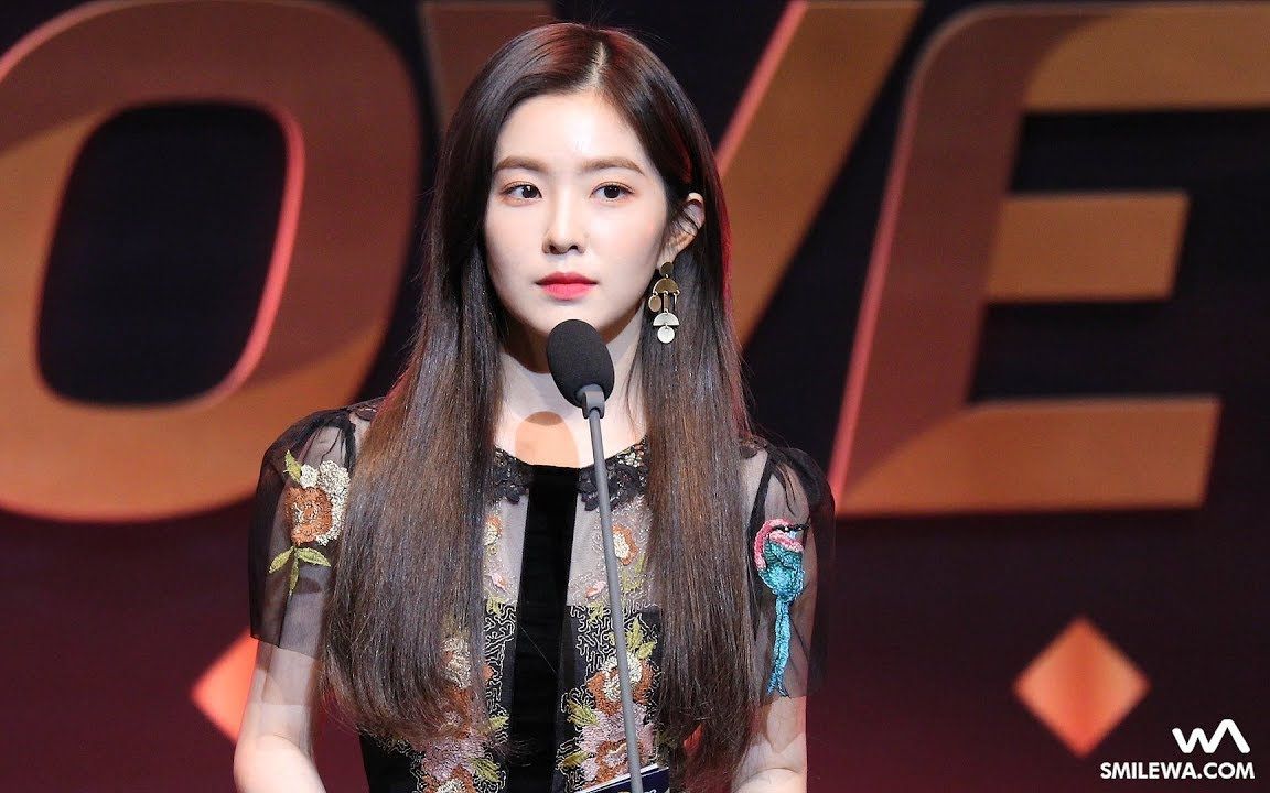 【饭拍】171213 裴珠泫(irene)kbo金手套颁奖典礼