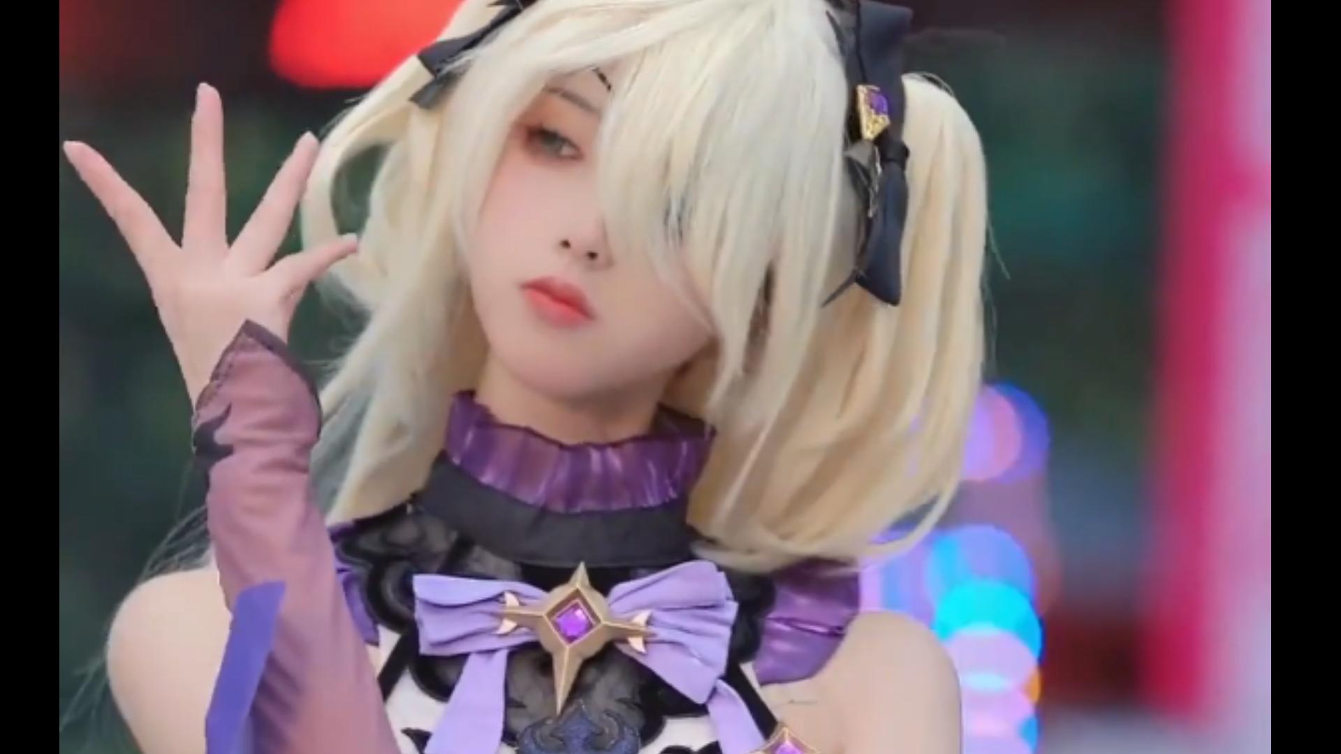 [QCos]Genshin Impact Amy Fischl Cosplay 原神小艾咪菲谢尔Cosplay (4)