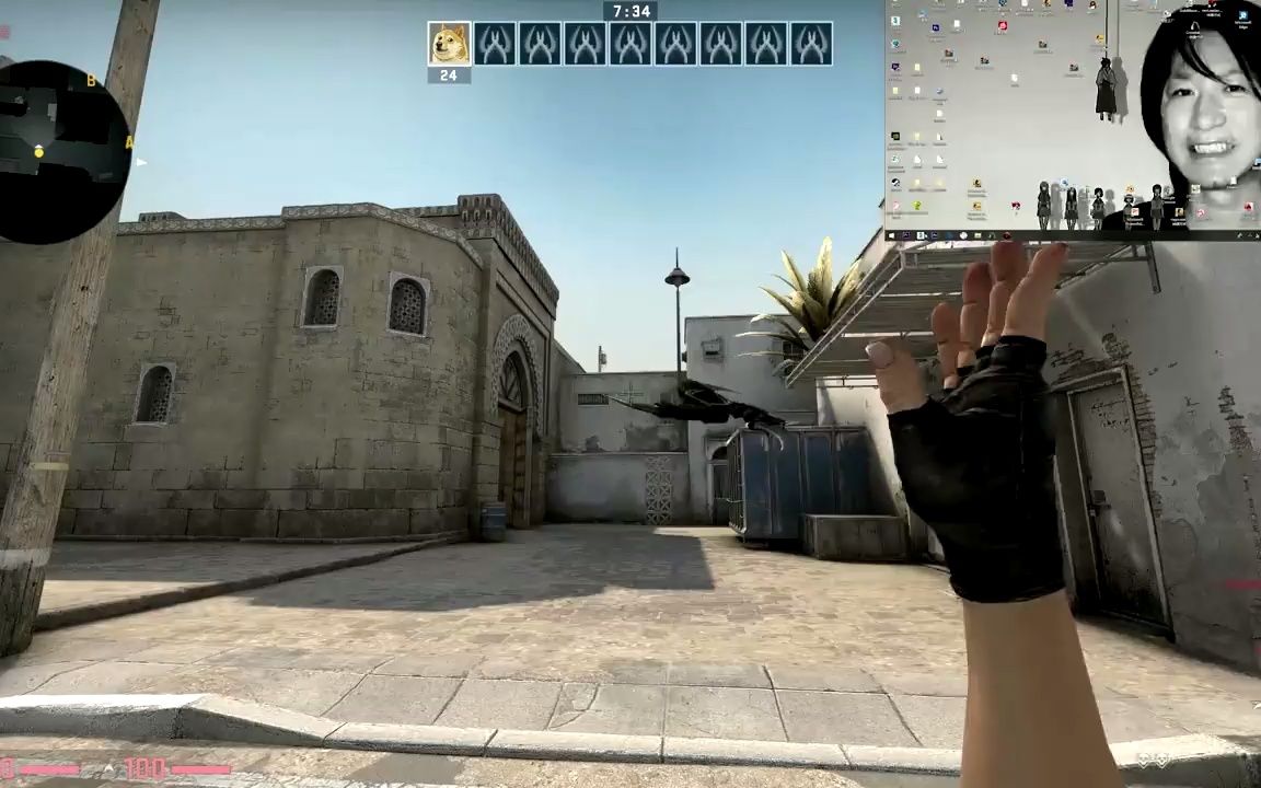 最近在csgo很火的指尖陀螺