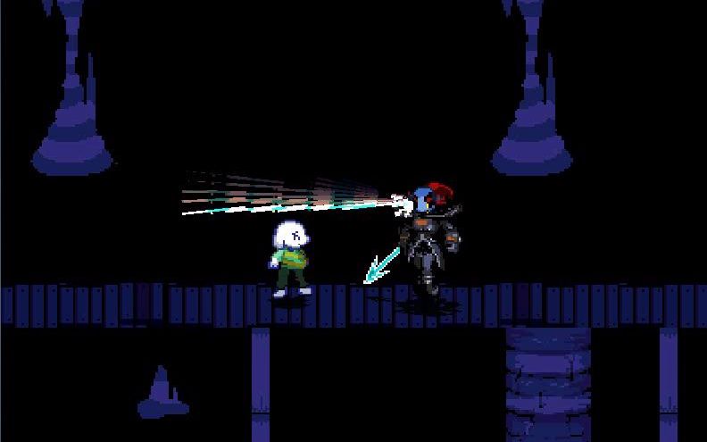 【mugen】asriel vs undyne the undying
