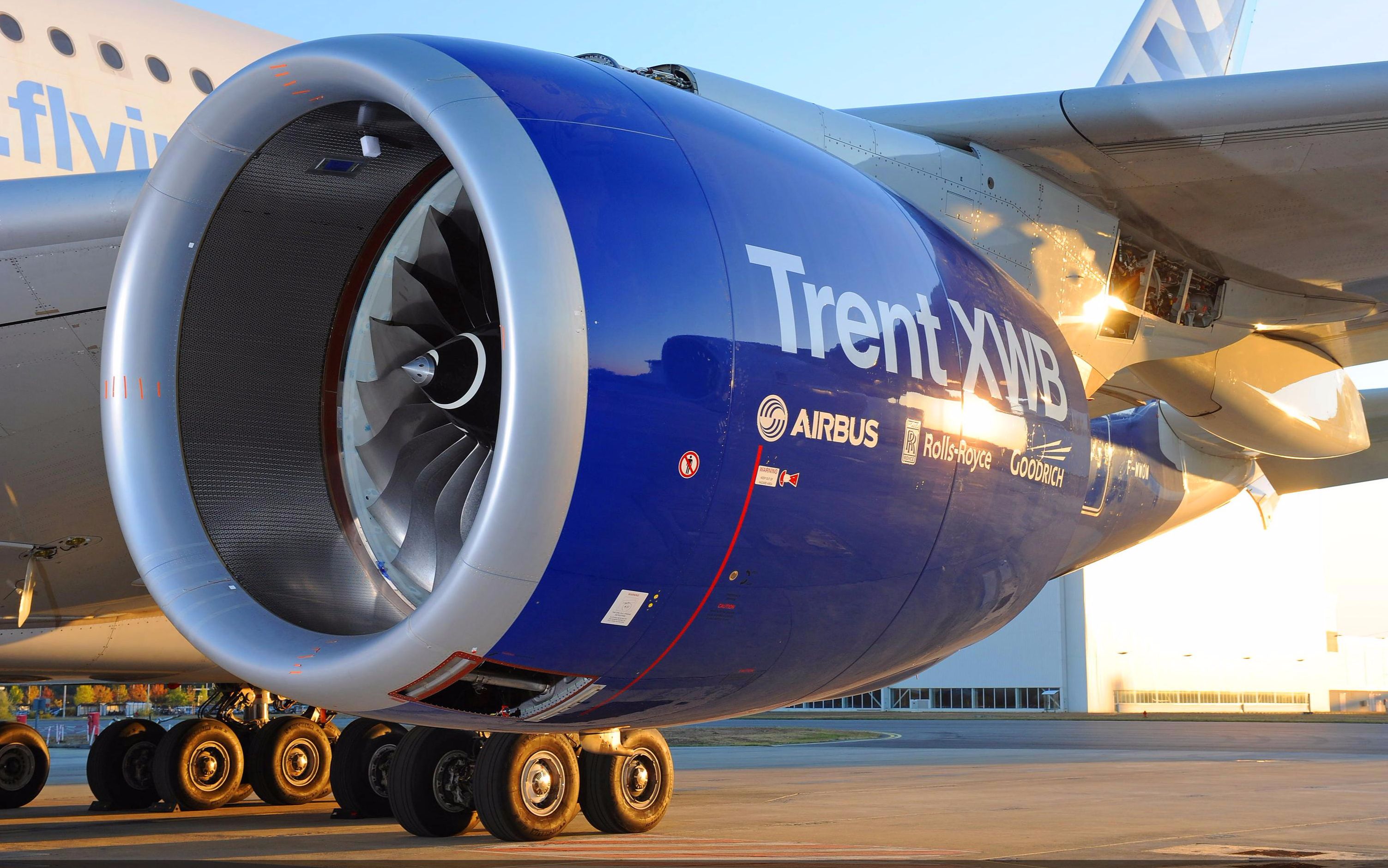 【航空科普】罗尔斯-罗伊斯 trent xwb 涡扇发动机从零件到测试全过程