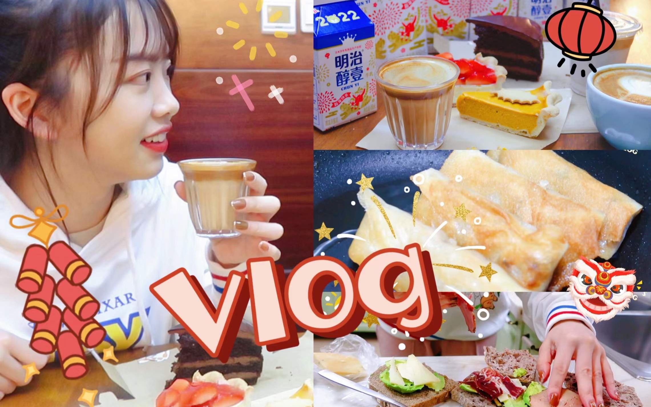 Vlog | 在家工作效率加倍！包春卷/咖啡用具分享/南瓜牛奶甜品/家庭晚餐