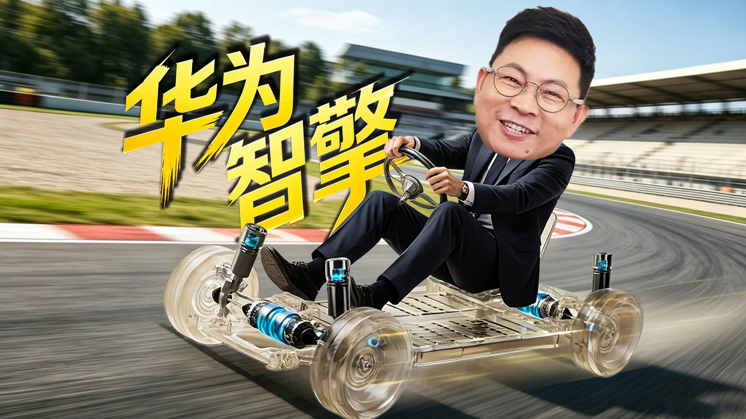 【短的发布会】飞驰人生同款操控！老余携手华为智擎补齐智能汽车的最后一块拼图
