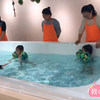游乐宝亚克力儿童游泳池，宝宝水中游泳学习~水育早教游泳池