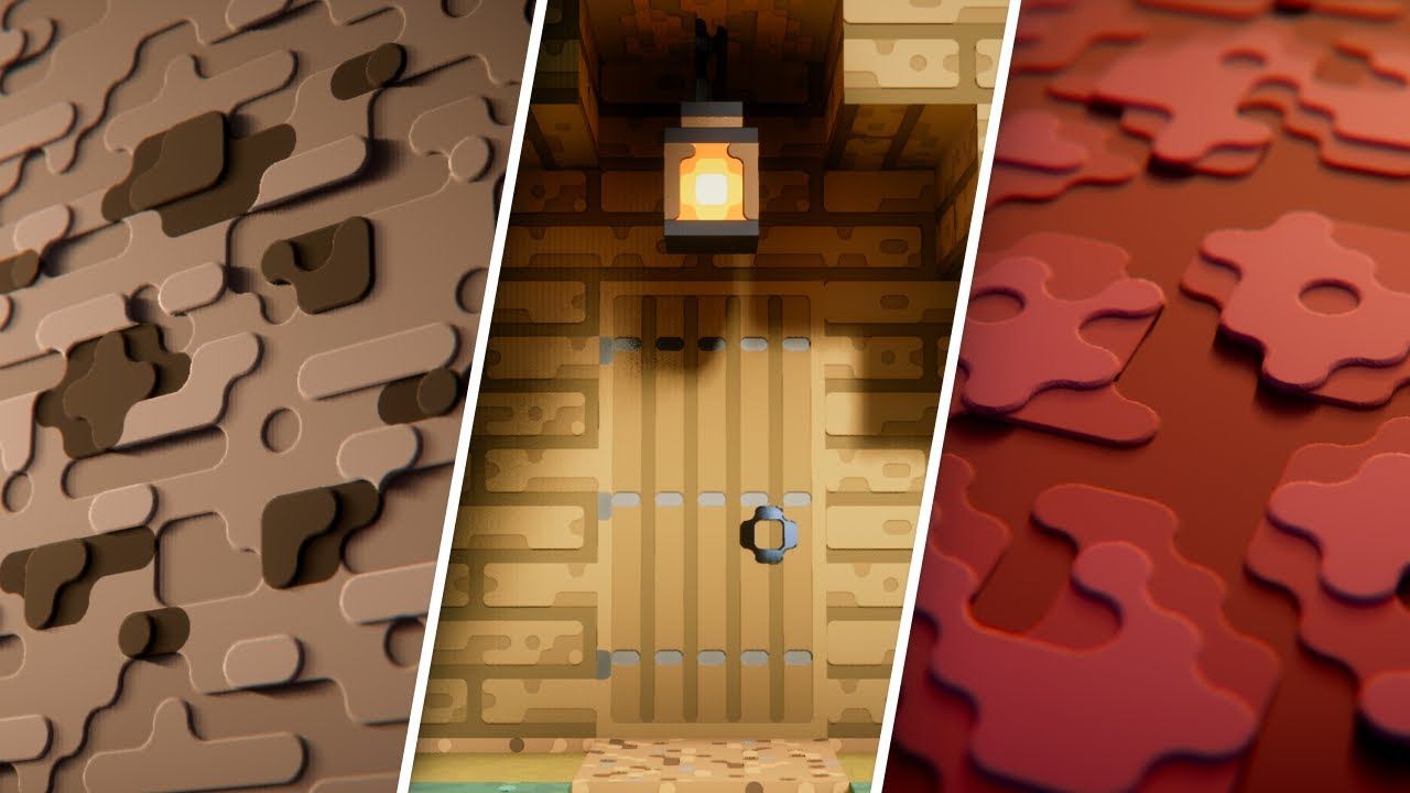 我的世界1.21原版PBR卡通材质包《Roundista》，内含下载链接~