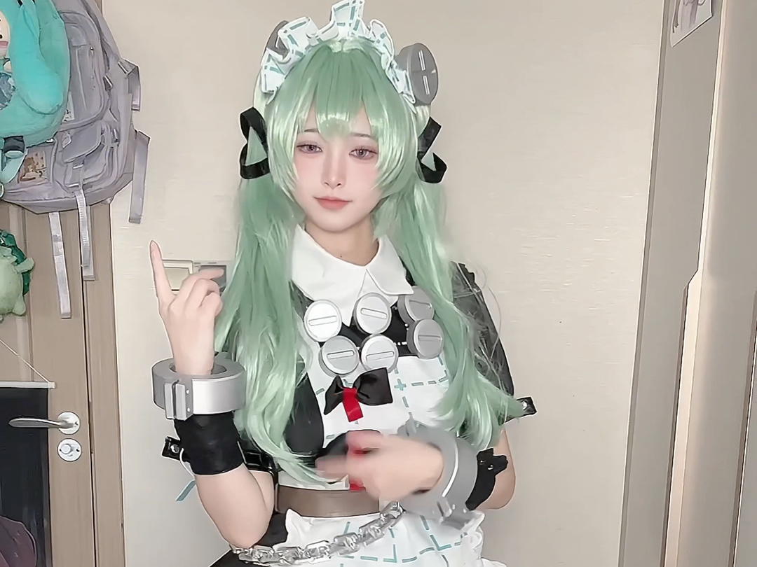 Who could resist a maid who peels apples with a chainsaw?