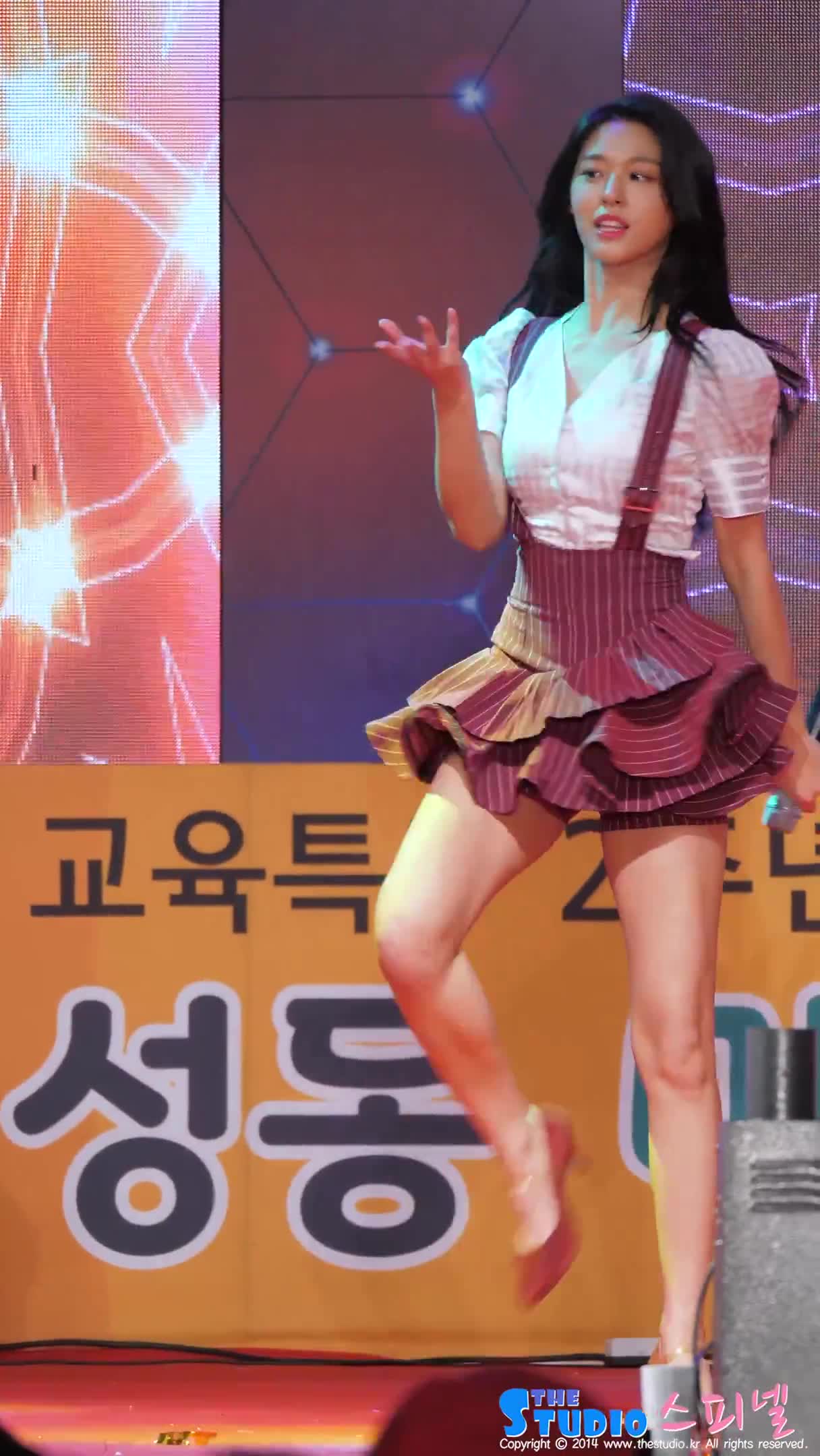 171205 4k aoa seolhyun fancam - excuse me