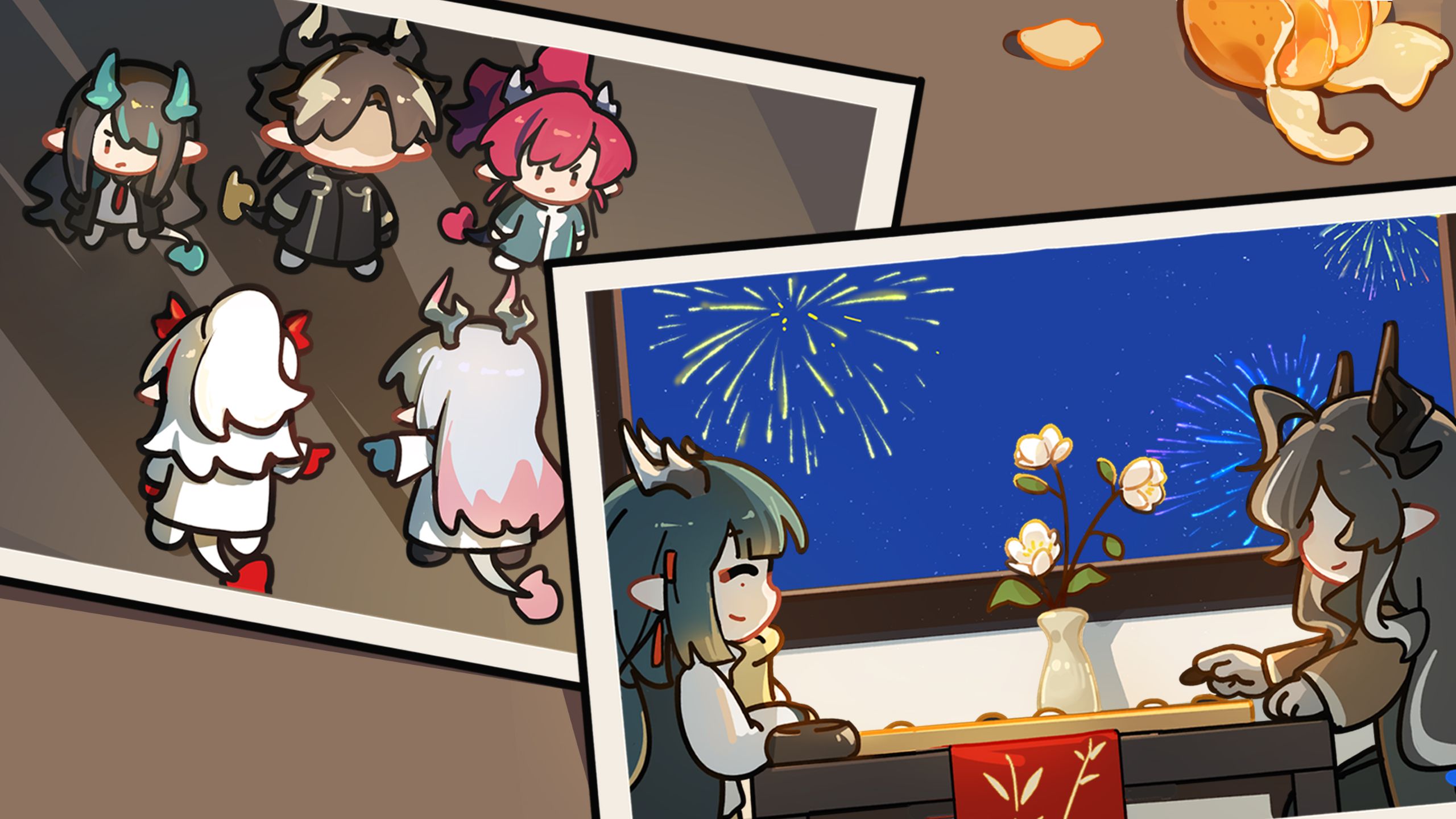 【明日方舟新春会】放烟花