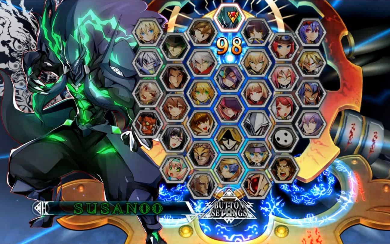 [bbcf][苍翼默示录榊观之梦ver1.30]素盏鸣尊黑面(susanoo)连段合集
