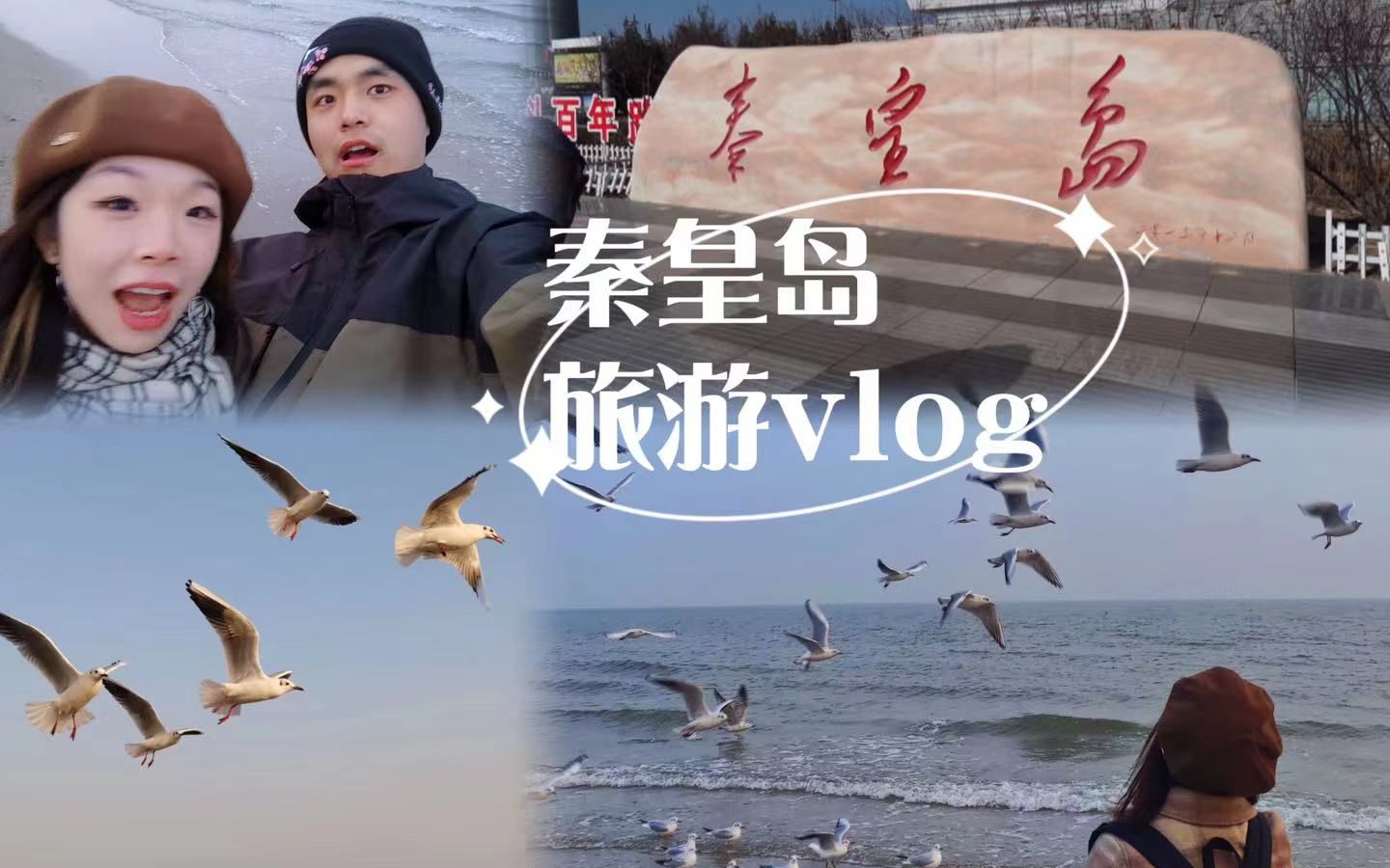 秦皇岛旅游VLOG 总要在冬天去一次大海吧