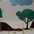 【定格动画】创意剪纸风格环境保护主题纸片定格动画《Stop Motion Animation Save Trees》06