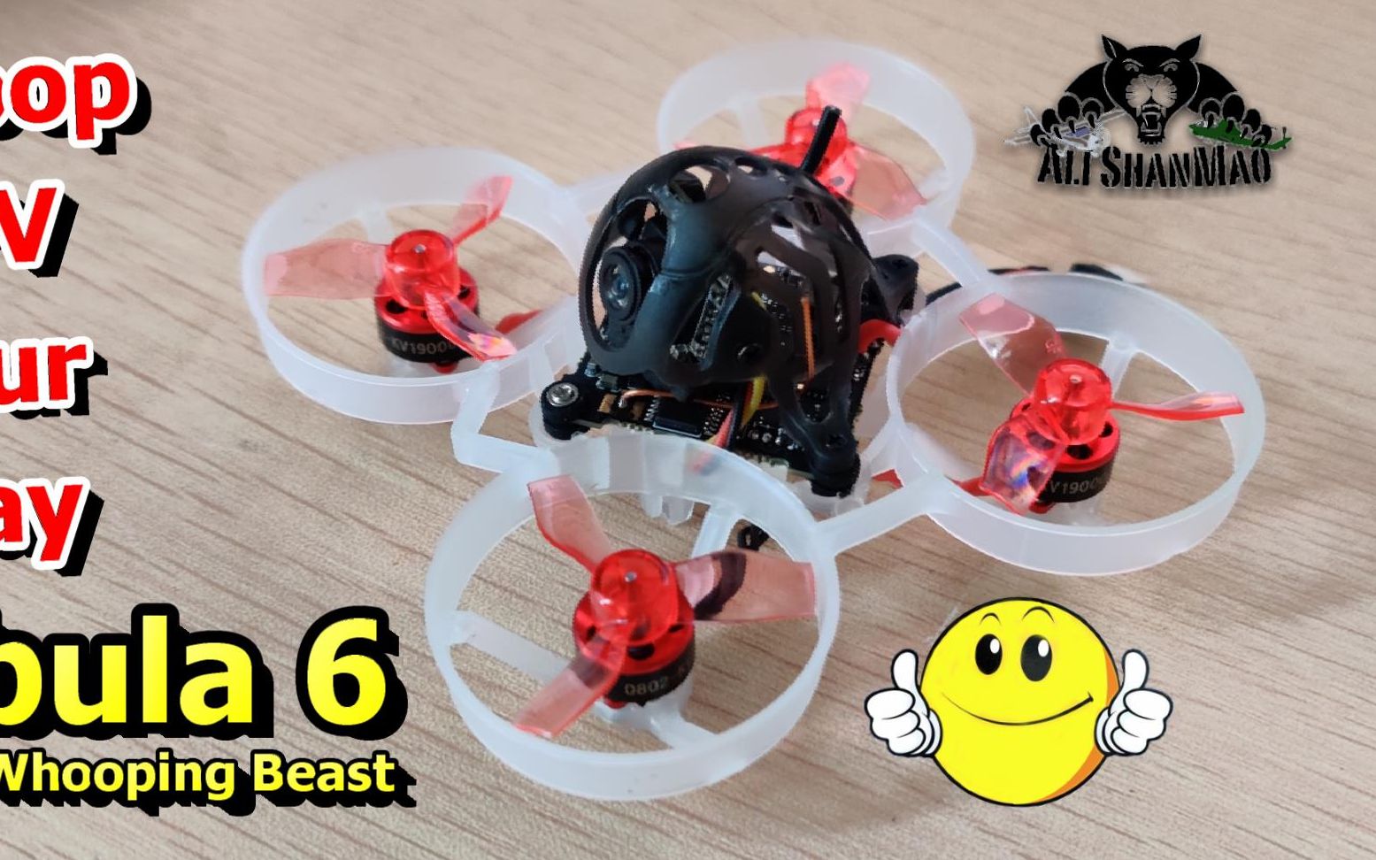Tiny Whoop - HappyModel Mobula 6 FPV Whoop Drone_哔哩哔哩_bilibili
