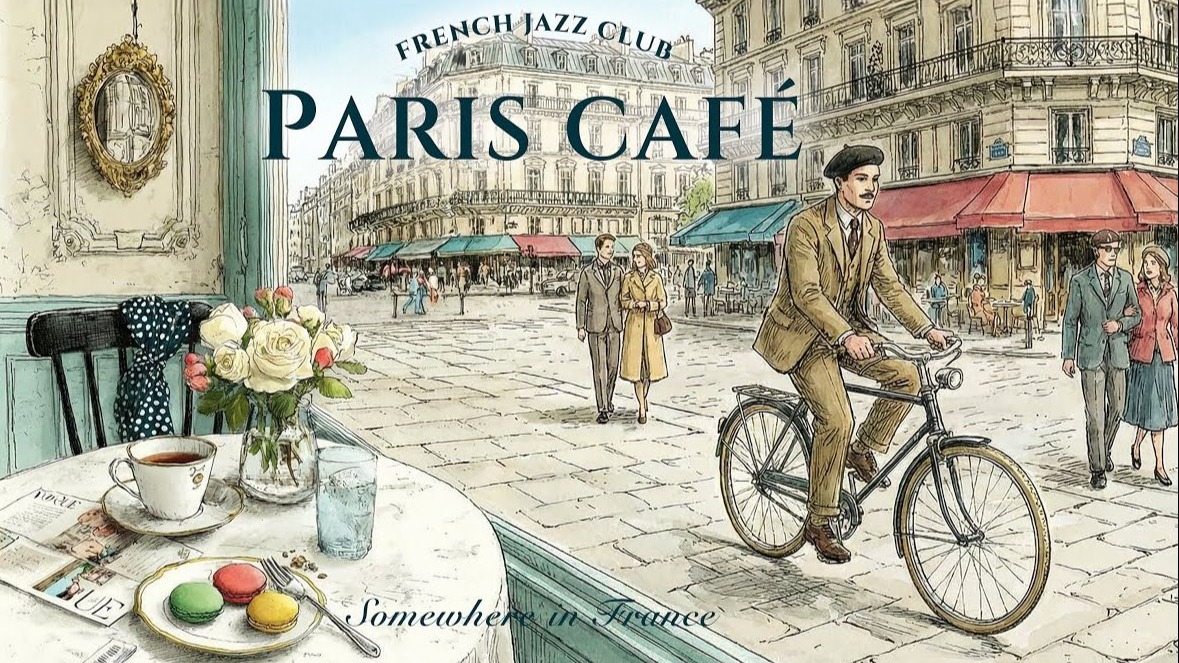 🌺 浪漫的法国音乐 ⚜️ 街角的咖啡店 🇫🇷 冬季歌单